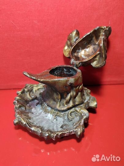 Чернильница «Голова собаки» СССР