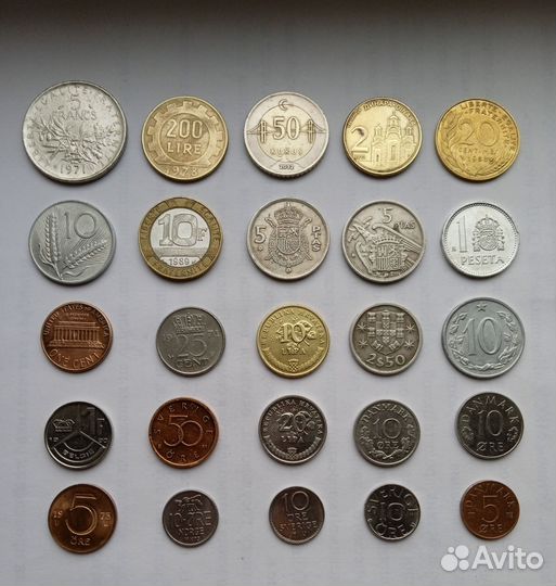 Набор монет 4