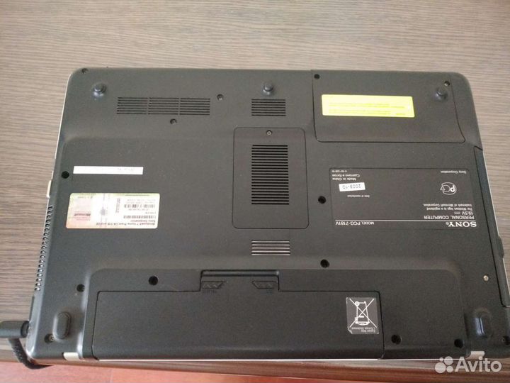 Ноутбук sony vaio