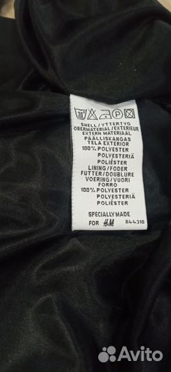 Платье женское чёрное 44 р. H&M