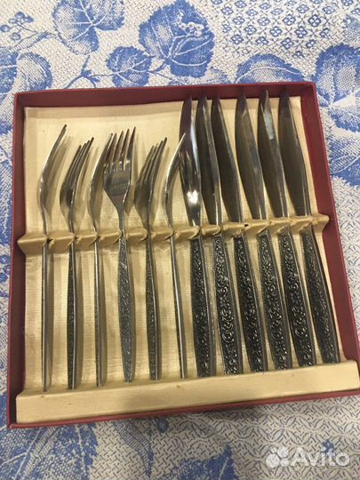 Подарочный набор ножи, вилки