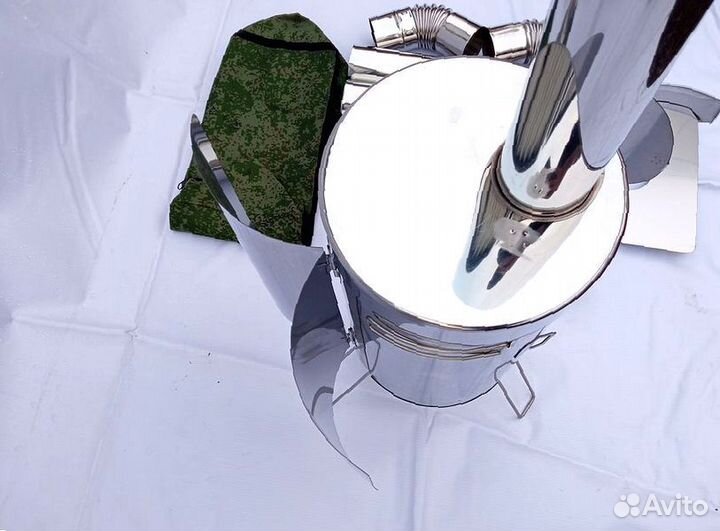 Печь походная Рыбака 10 л. арт-9952