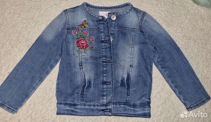 Джинсовка. Джинсовая куртка для девочки