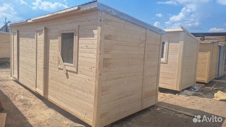 Бытовка и хозблок с доставкой и монтажом