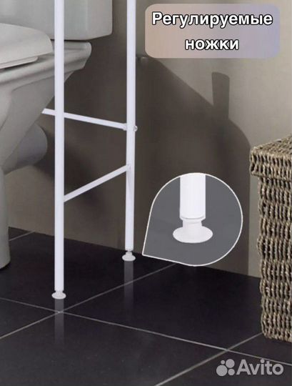 Полка в ванную над стиральной машинкой