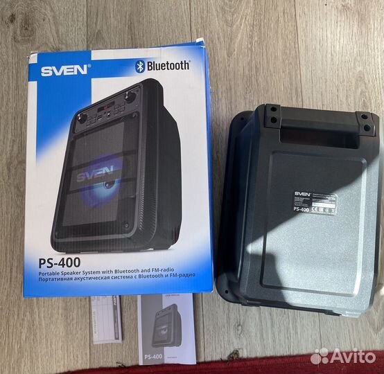 Блютуз портативная колонка sven ps-400