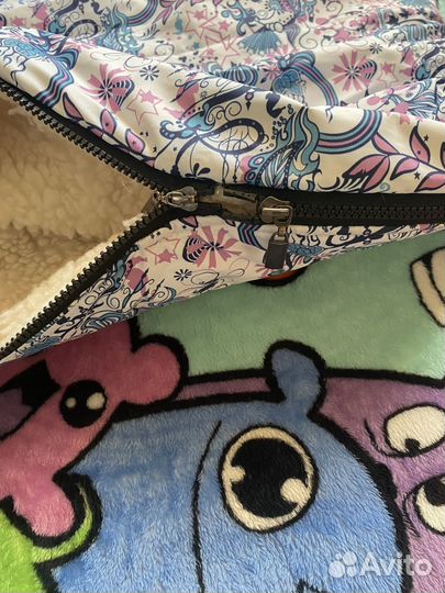 Конверт в коляску на овчине