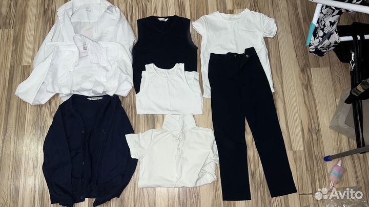 Школьная форма 120 122 128 HM Zara Next H&M