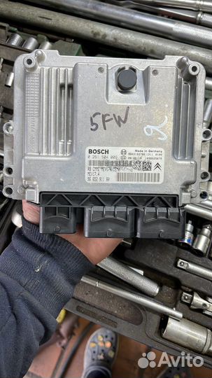 Блок эбу bosch mev 17.4 0261s04009