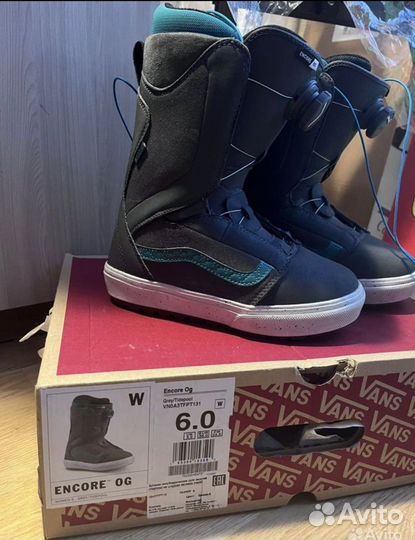 Ботинки для сноуборда vans encore og на boa