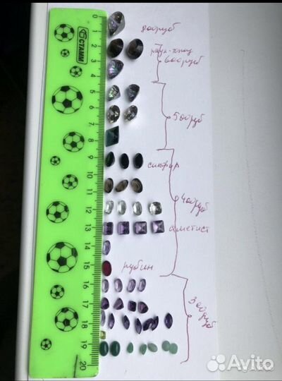 Камни в ассортименте