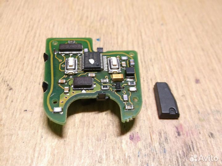 Toyota плата ключа kostal 433.92MHz chip Texas 4D