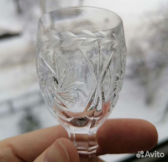 Хрустальные фужеры (рюмки) Montreal Югославия