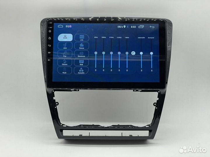 Skoda Octavia A5магнитола на андроиде