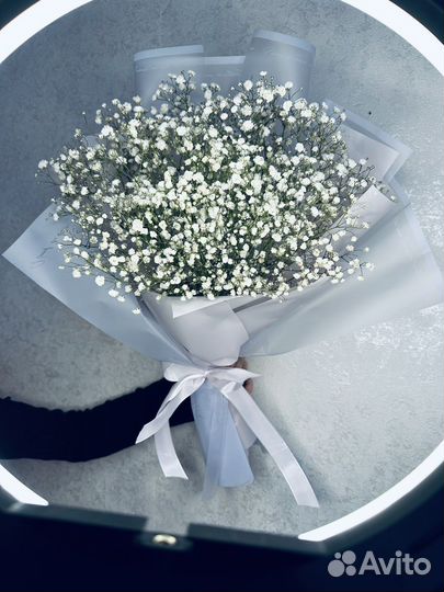Букет из гипсофилы