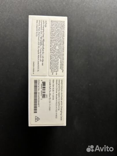 Наушники Apple airpods