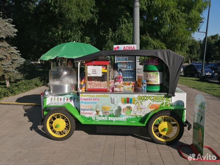 Торговая точка, киоск ретромобиль