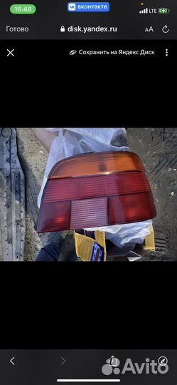 Задние фары Hella на е38,е39