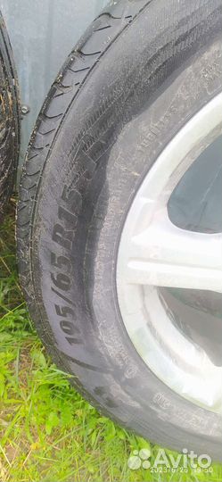 Литые диски r15 с летней резиной