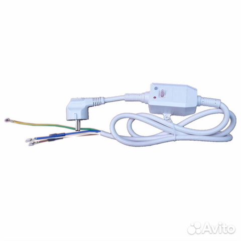 Шнур сетевой с узо 16/0,03А, контакты под разъём