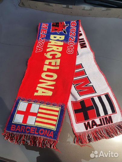 Шарф Милан- барселона