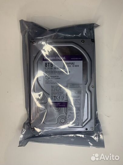 Новый жесткий диск WD Purple 8 тб + скупка