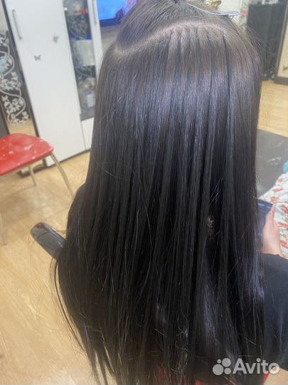 Наращивание волос с гарантией Коррекция