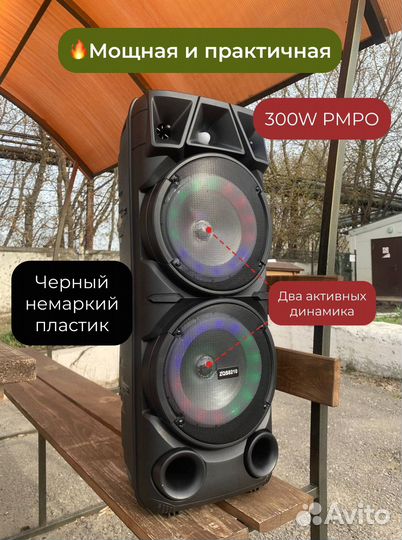 Огромная колонка ZQS 8210