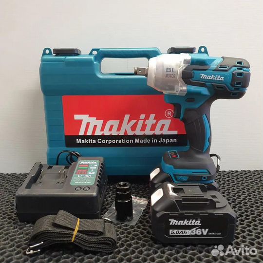 Гайковерт аккумуляторный Makita 600Нм