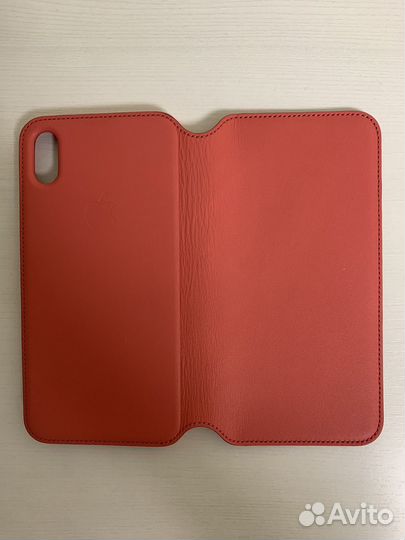 Apple Leather Folio Case для iPhone XS Max