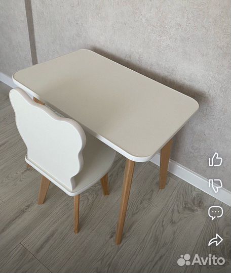 Детский стол и стул/ Новый в упаковке