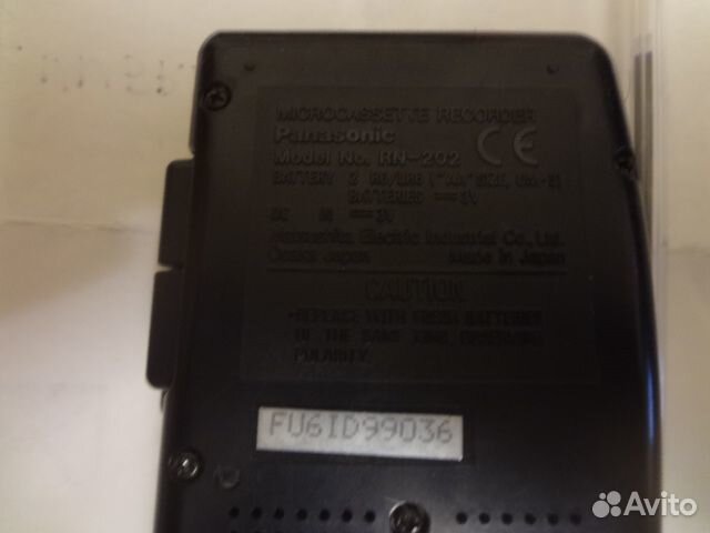 Кассетный диктофон panasonic