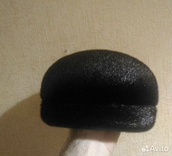 Меховая мужская кепка из нерпы