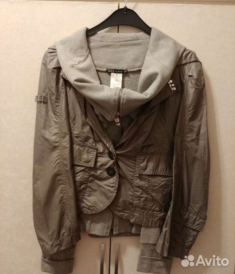 Куртка Patrizia Pepe и Mohito 42 замша