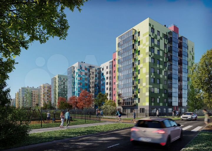 2-к. квартира, 69 м², 9/9 эт.