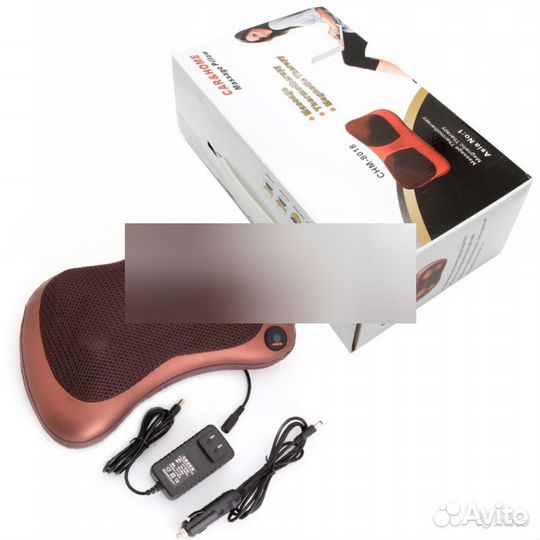 Массажная роликовая подушка