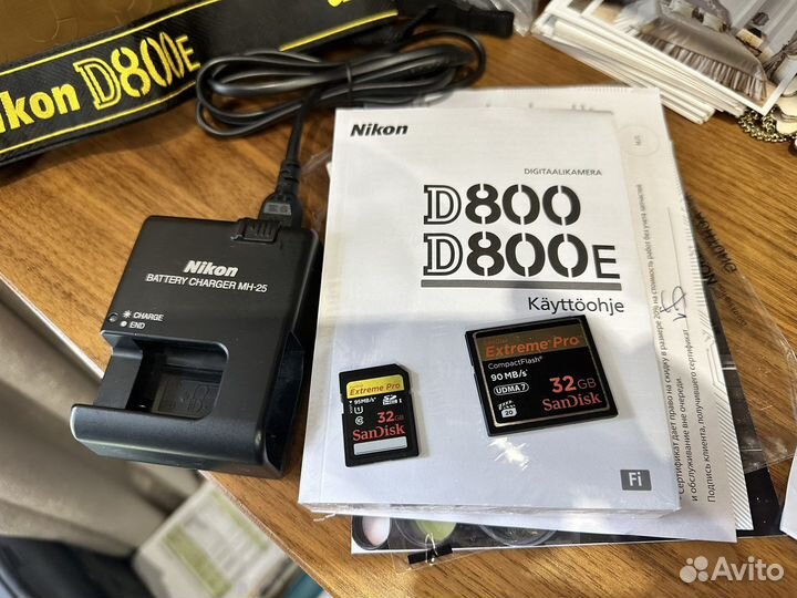 Зеркальный фотоаппарат nikon d800e