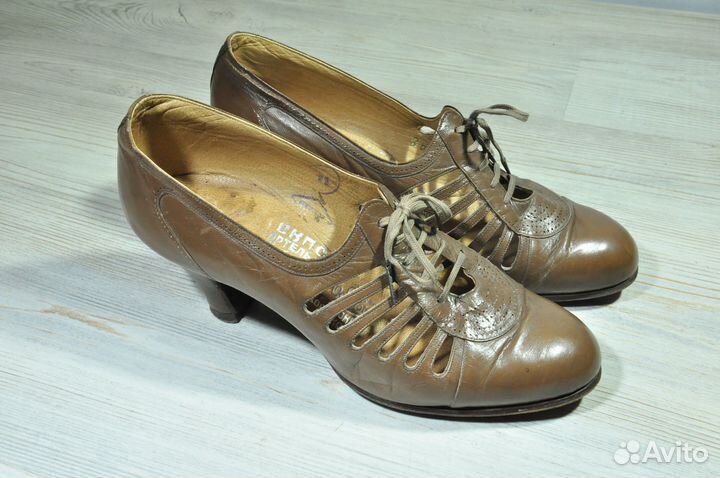 Довоенные туфельки вкпс Экспортобувь 1930 е