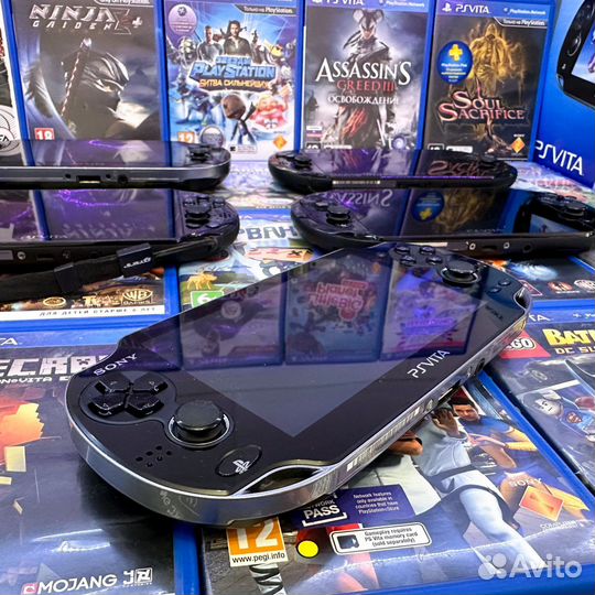 Sony PS Vita Fat/Slim 64gb Прошитая (3.65) Игры