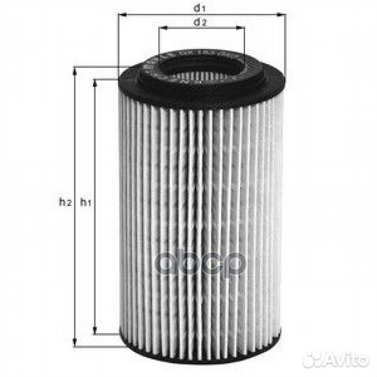 Фильтр масляный OX153D3 Mahle/Knecht