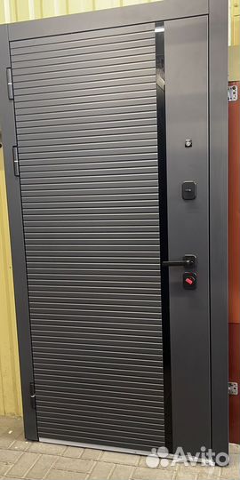 Входная дверь Горизонталь зеркало