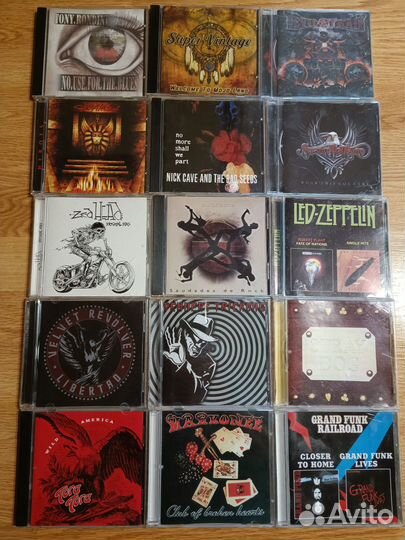 Рок музыка на CD