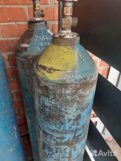 Баллон углекислотный 40 л бу, аренда. Кислород