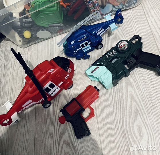 Игрушки для мальчика пакетом