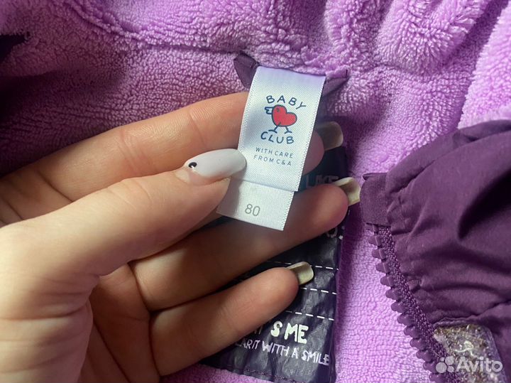 Куртка для девочки 80