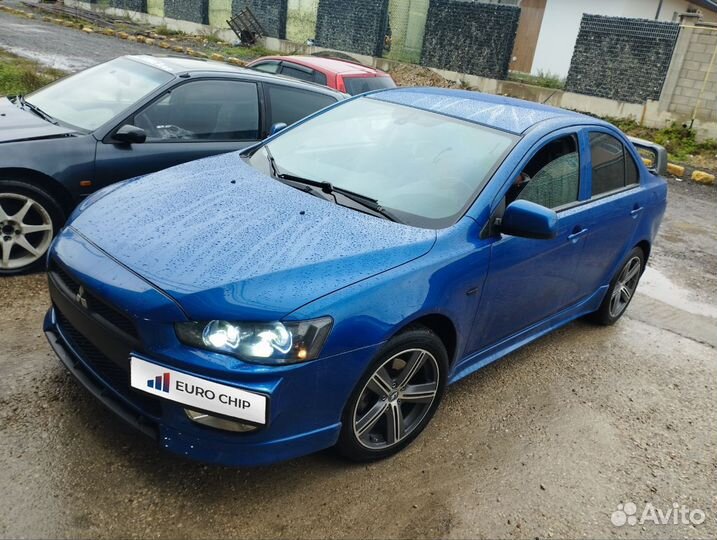 Чип тюнинг Mitsubishi Lancer 1.8 X 143 лс