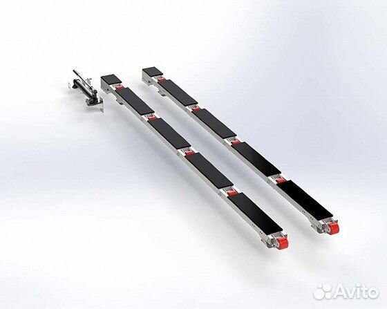 Роликовая система гидравлическая для прицепа мзса