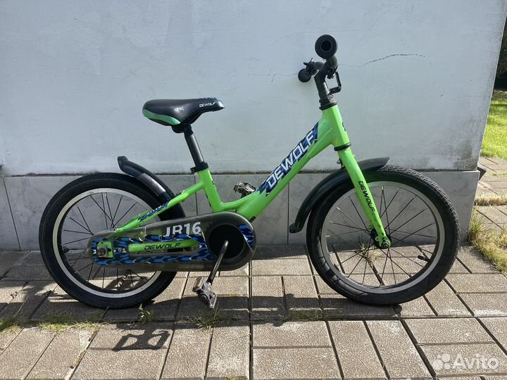 Велосипед детский DeWolf JR 16 Boy