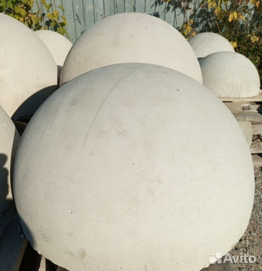 Бетонные полусферы от производителя