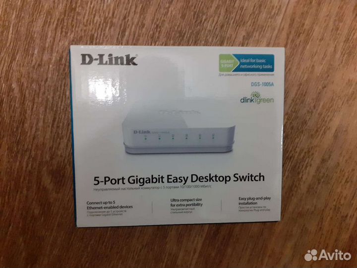 Коммутатор D - link DGS-1005D